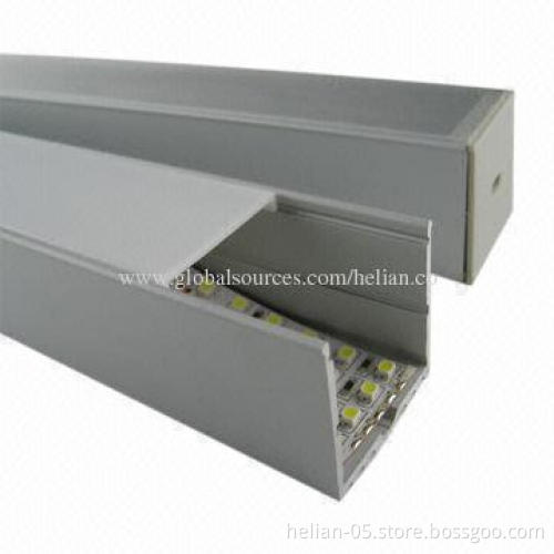 New Hot/High Power Recessed Square Aluminum LED Profile